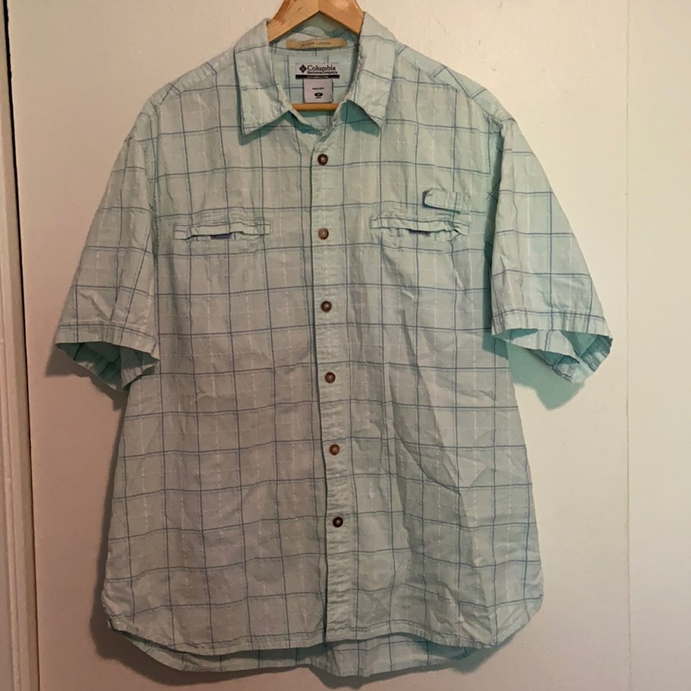Columbia River Lodge Men’s Button Up Shirt